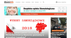 Desktop Screenshot of miasto-info.pl