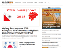 Tablet Screenshot of miasto-info.pl