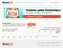 Tablet Screenshot of fotoart.miasto-info.pl